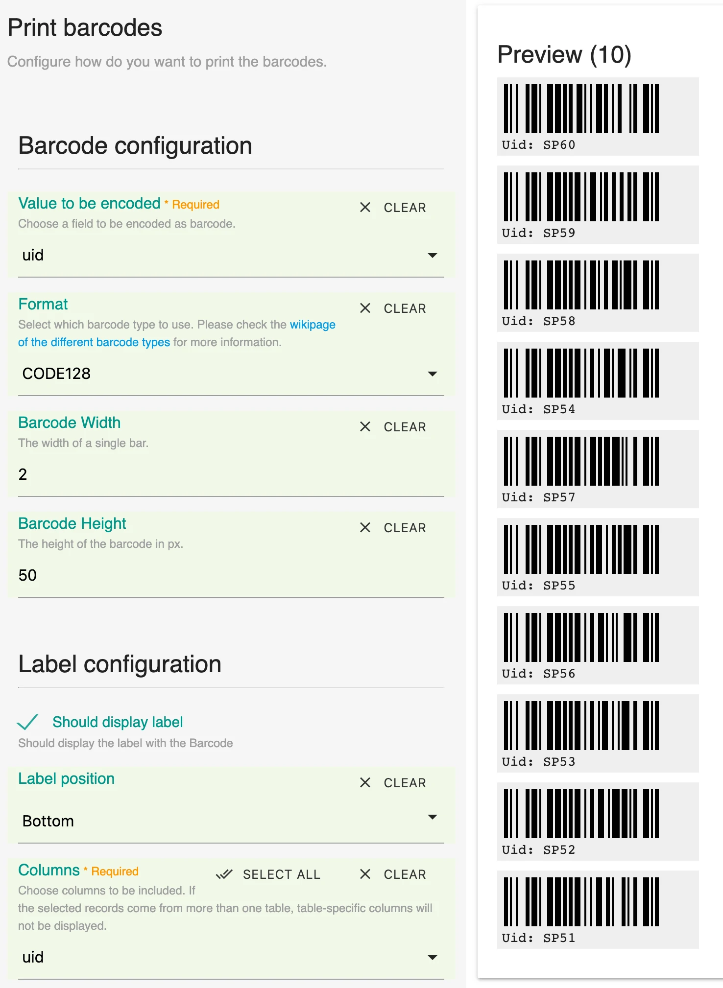 Print Barcodes/QR Codes in Batches Effortlessly