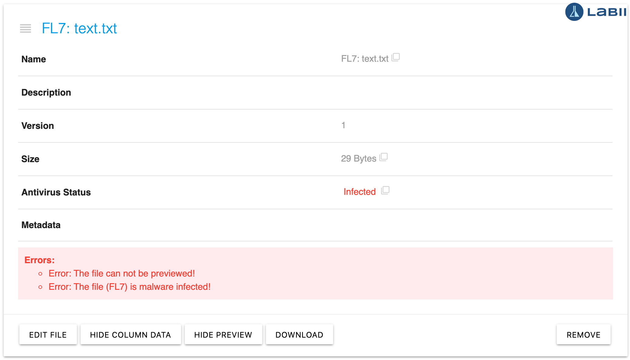 Labii's Antivirus Scan for Complete Protection