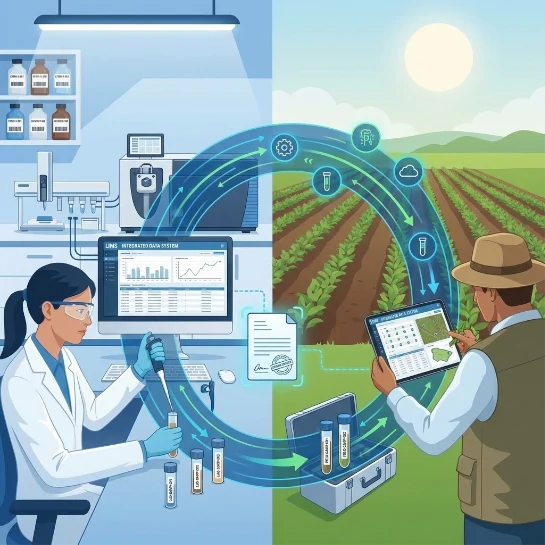 Connect Field Research with Laboratory Operations for Complete R&D Workflows