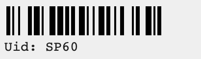 Barcode widget