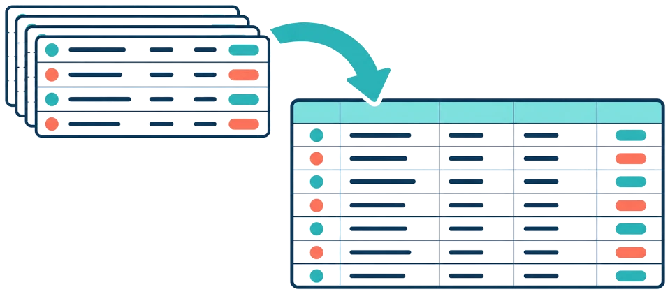 Bring Every Transaction Into One Trackable Table