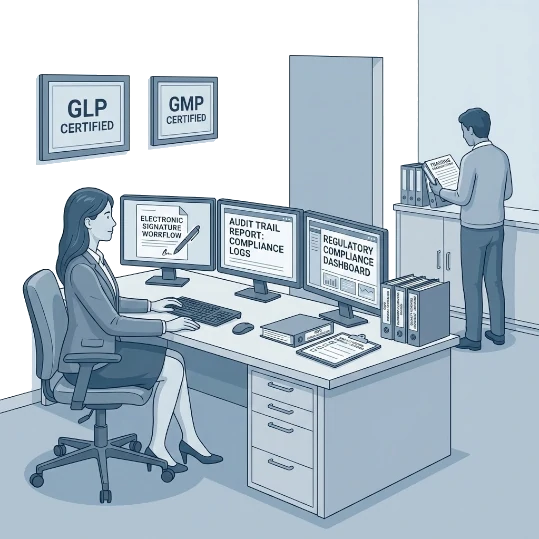 Maintain GLP/GMP Compliance with Built-In Quality Assurance