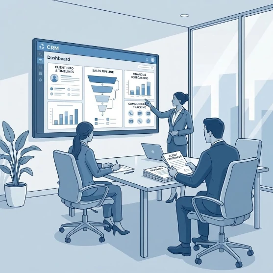 Manage Client Relationships from First Contact to Final Invoice