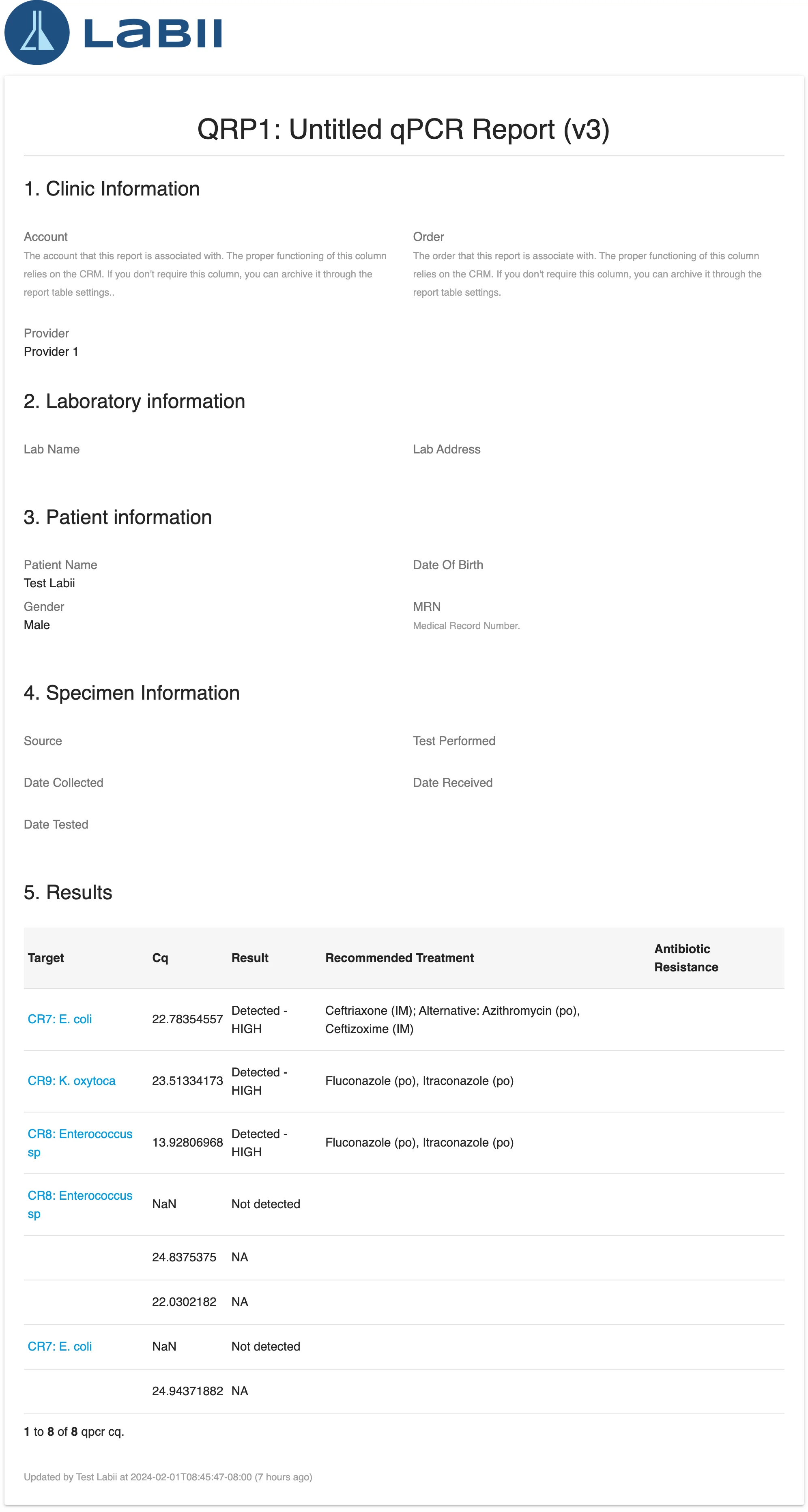 Share Insights Instantly: Labii's Quick Diagnostic Test Report Generation