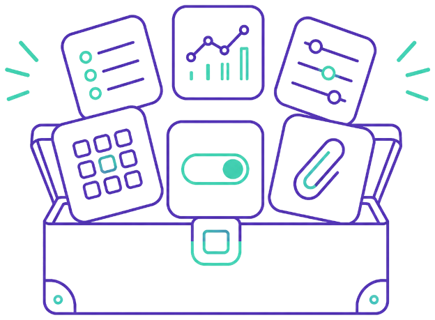 Capture Work with Hundreds of Specialized Widgets