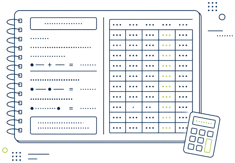 Calculate Results Where You Record Them