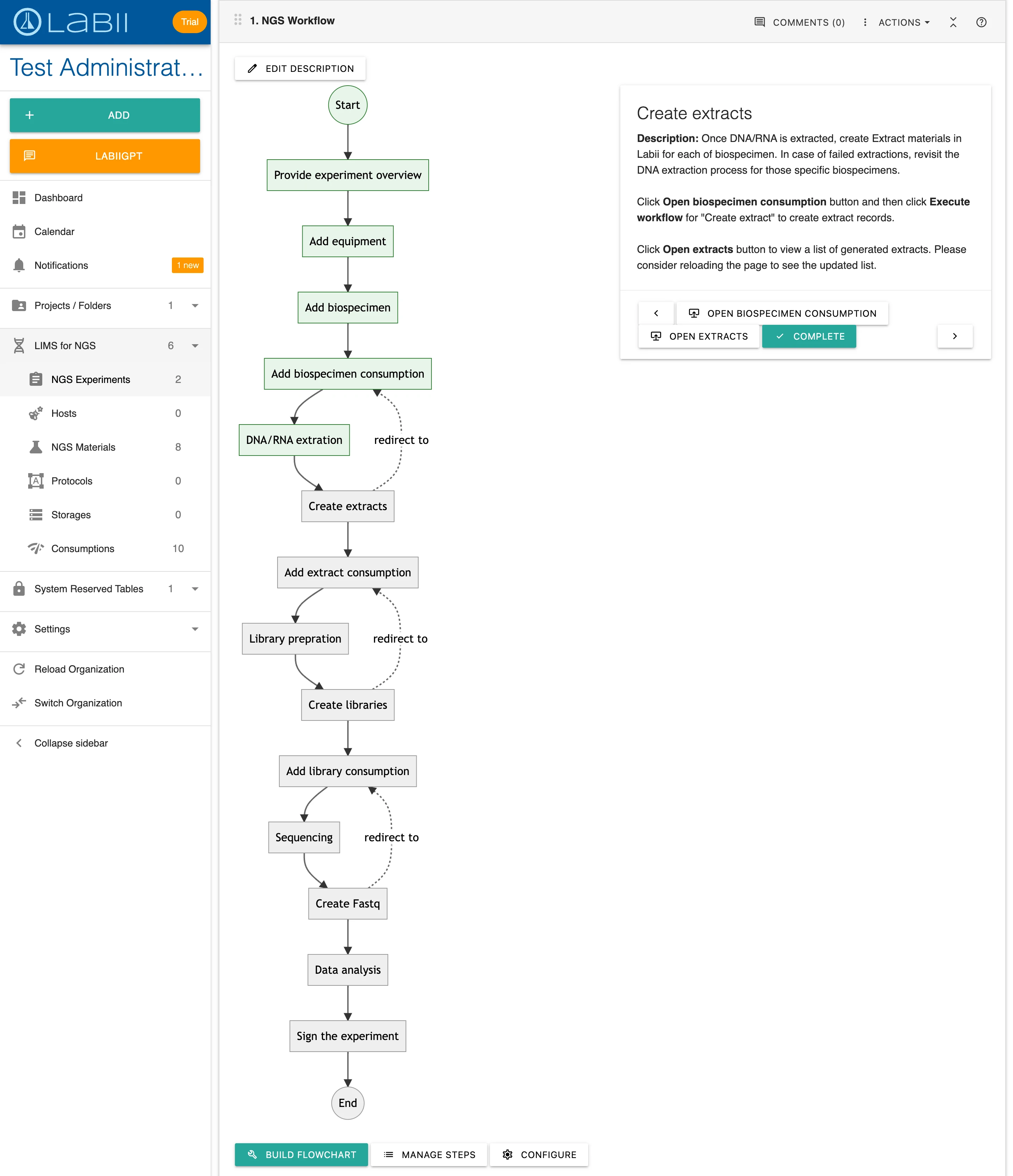 LIMS for NGS (Next-Generation Sequencing)