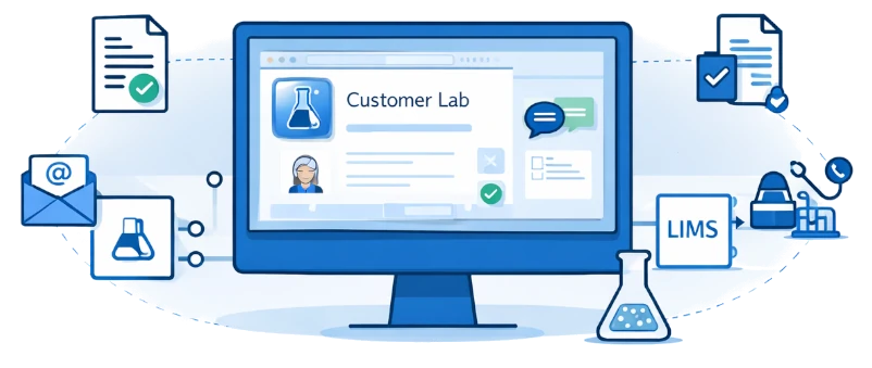 Manage Customer Data with a Laboratory-Native CRM