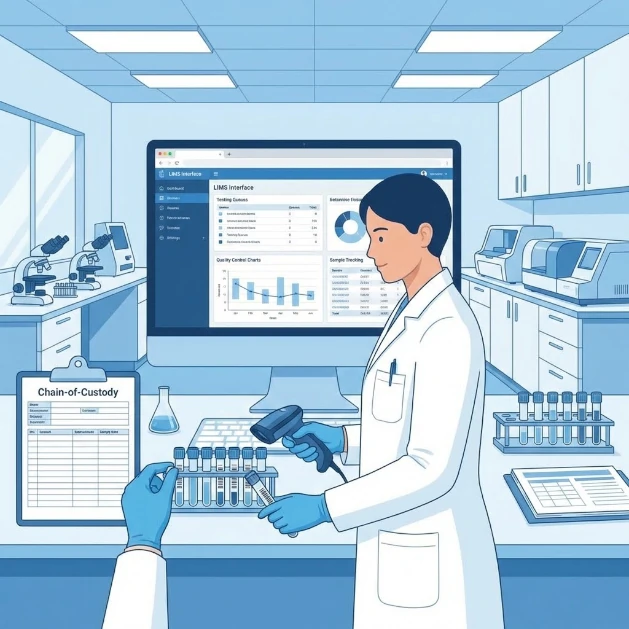 执行具有完整样本可追溯性和质量控制的检测