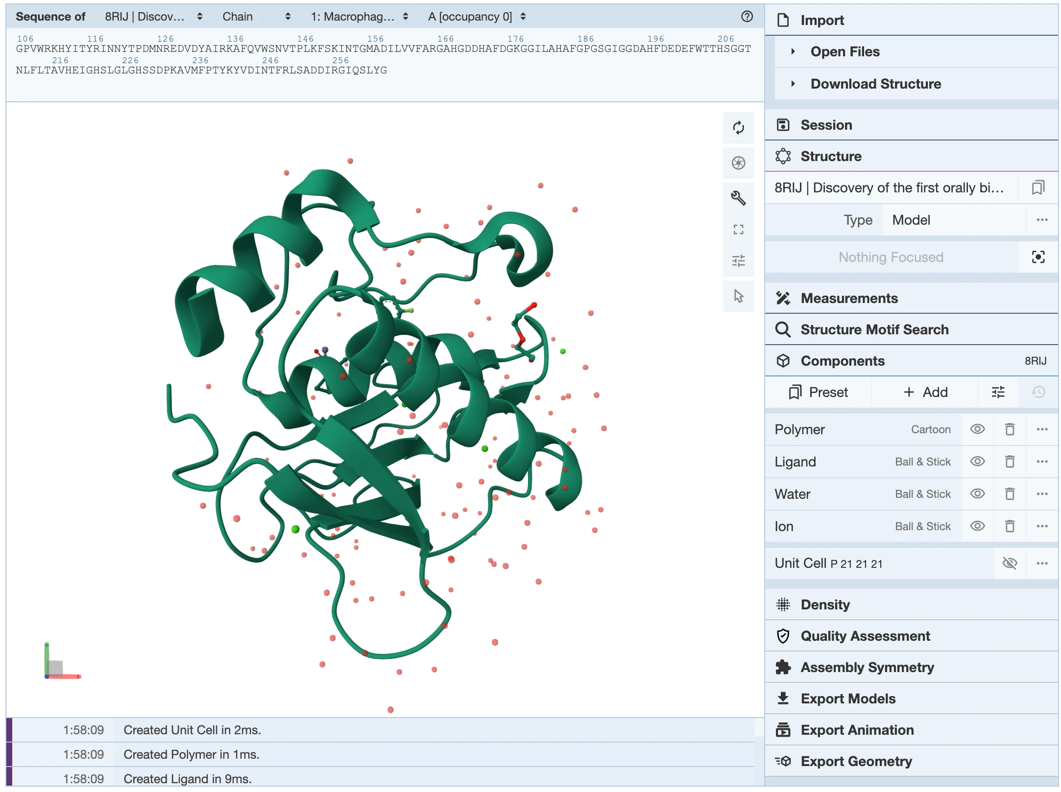 Real-Time Protein Structure Visualization for Instant Insights