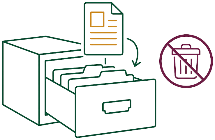 Protect Records with Archive-Only Retention