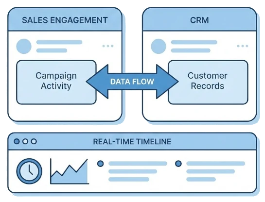 Seamlessly integrated with Labii CRM for unified sales intelligence