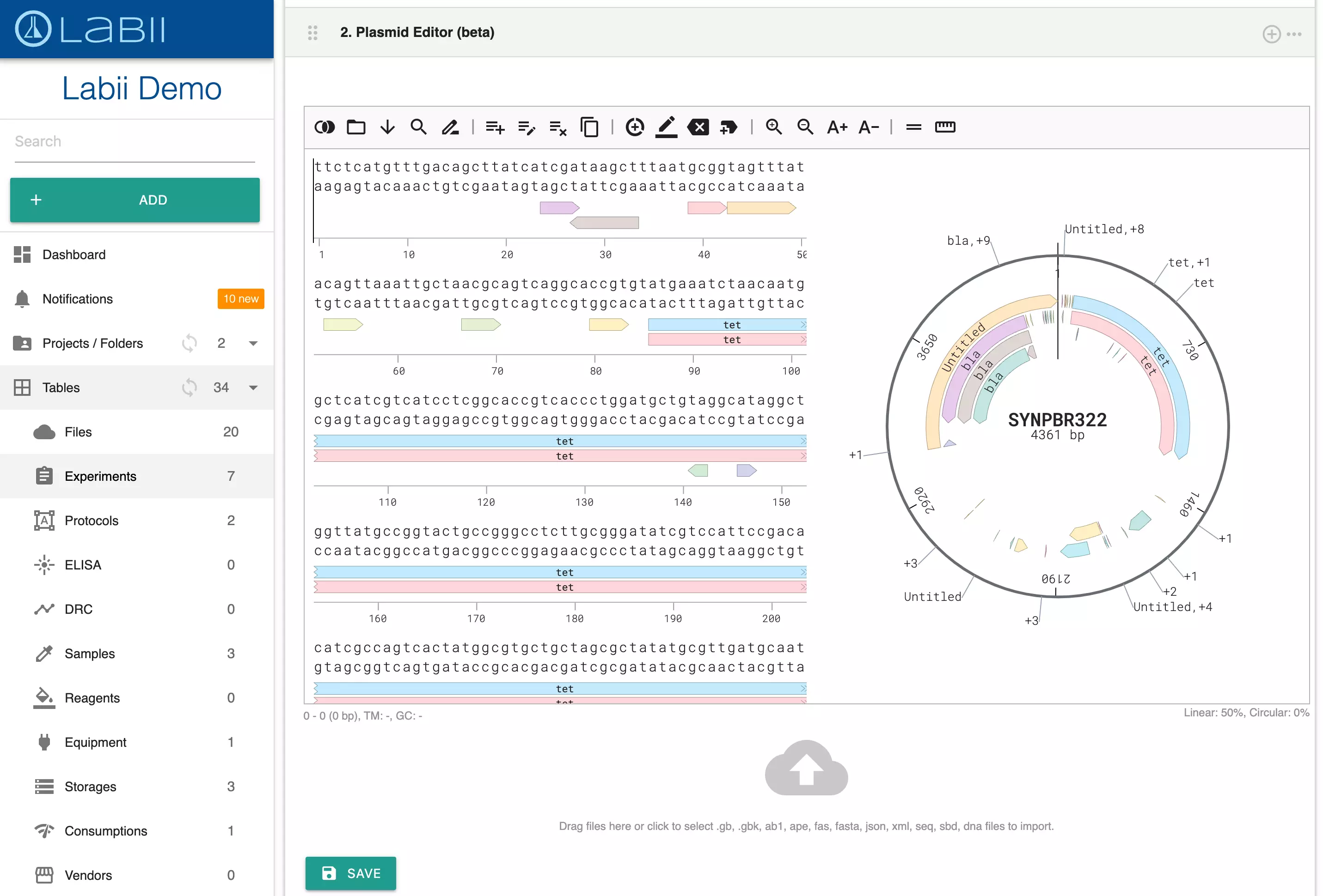 Plasmid Editor